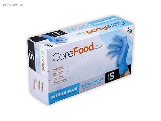 BİMEL MAVİ NİTRİL ELDİVENİ PUDRASIZ