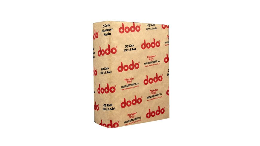 DODO  Z KATLI DİSPANCER HAVLU  12 X 200 LÜ