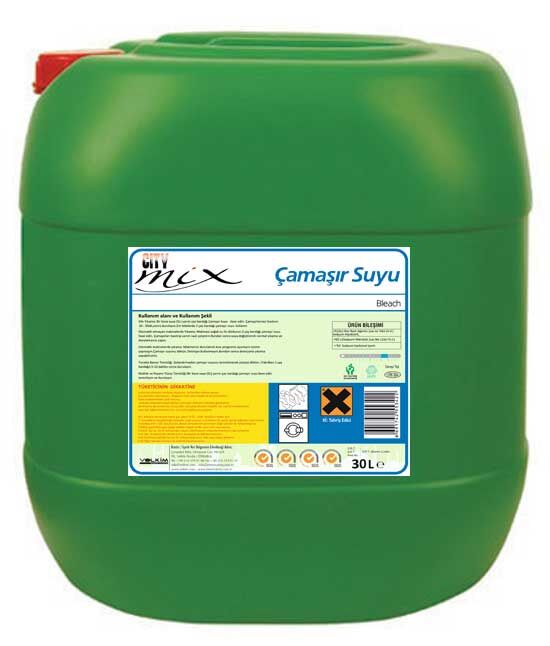 MİX ÇAMAŞIR SUYU 30 KG