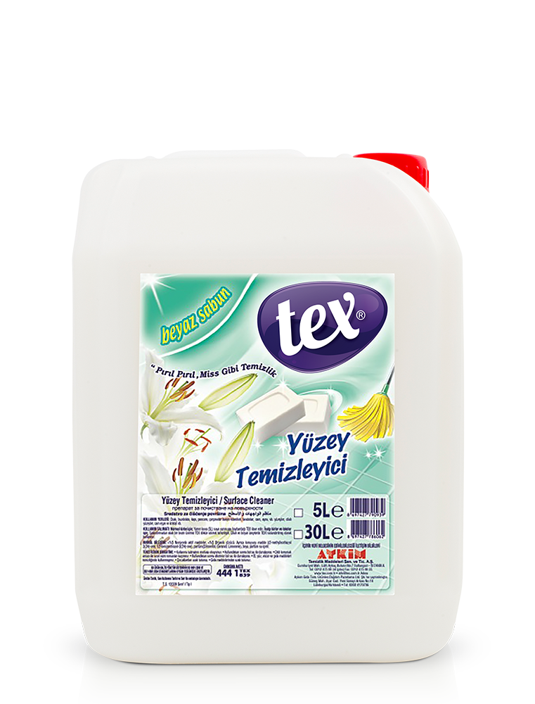 TEX BEYAZ KOKULU YÜZEY TEMİZLEME MADDESİ 5 KG