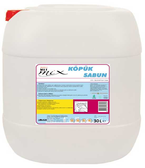 MİX KÖPÜK SIVI SABUN 30 KG
