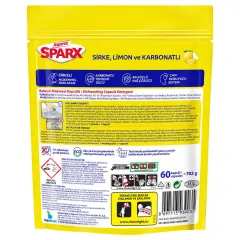 ASPEROX SPARX BULAŞIK MAKİNESİ TABLETİ 60 LI