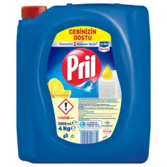 PRİL SIVI BULAŞIK DETERJANI LİMON 4 KG