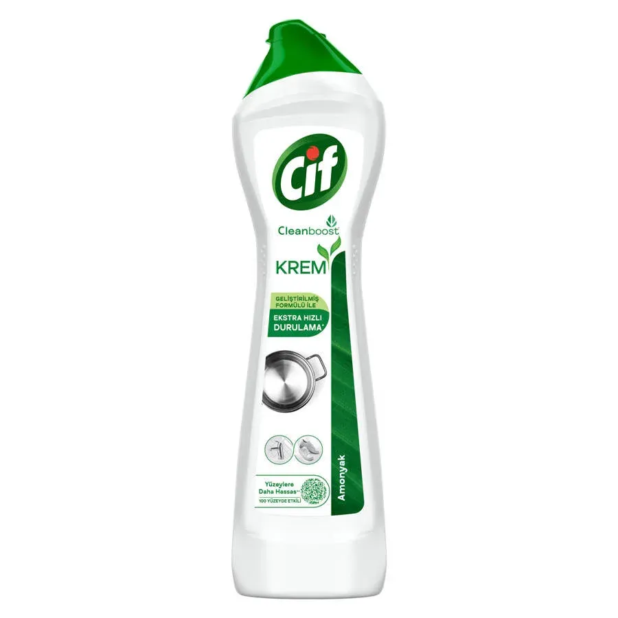 CİF KREM OVMA AMONYAKLI YÜZEY TEMİZLEYİCİ 500 ML