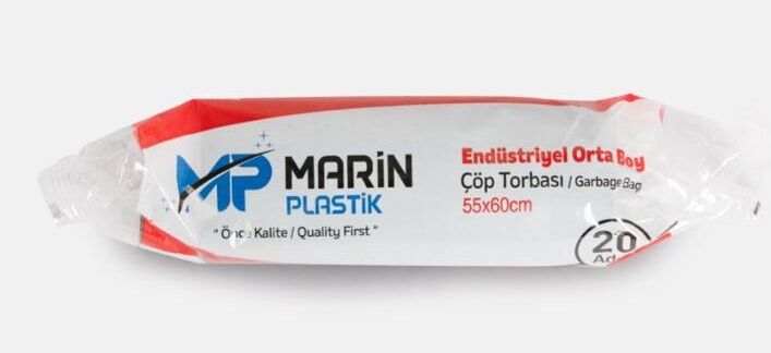 MARİN ENDÜSTRİYEL ORTA BOY ÇÖP TORBASI 55X60