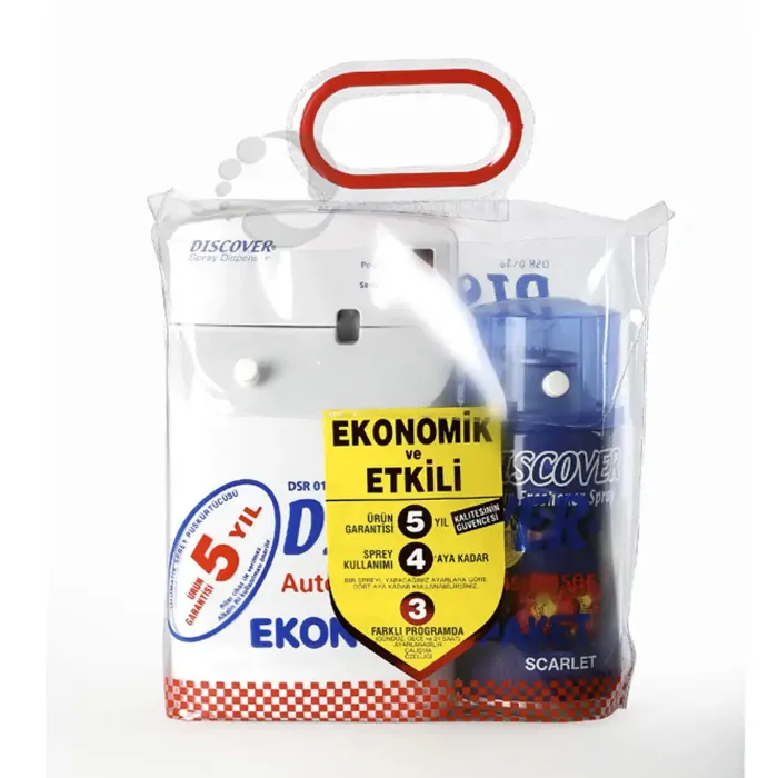 DİSCOVER otomatik Oda Kokusu Makinası  (Aparatı) + Oda Kokusu Hediye
