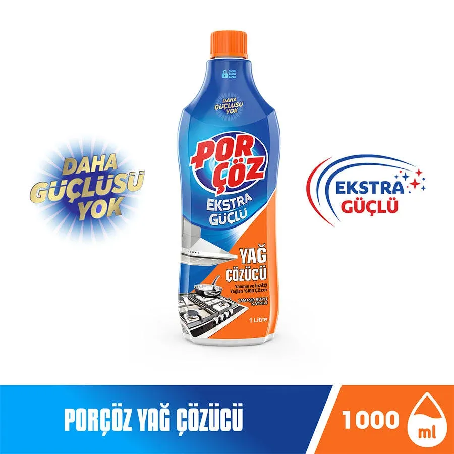 POR ÇÖZ Yağ Çözücü 1 Lt