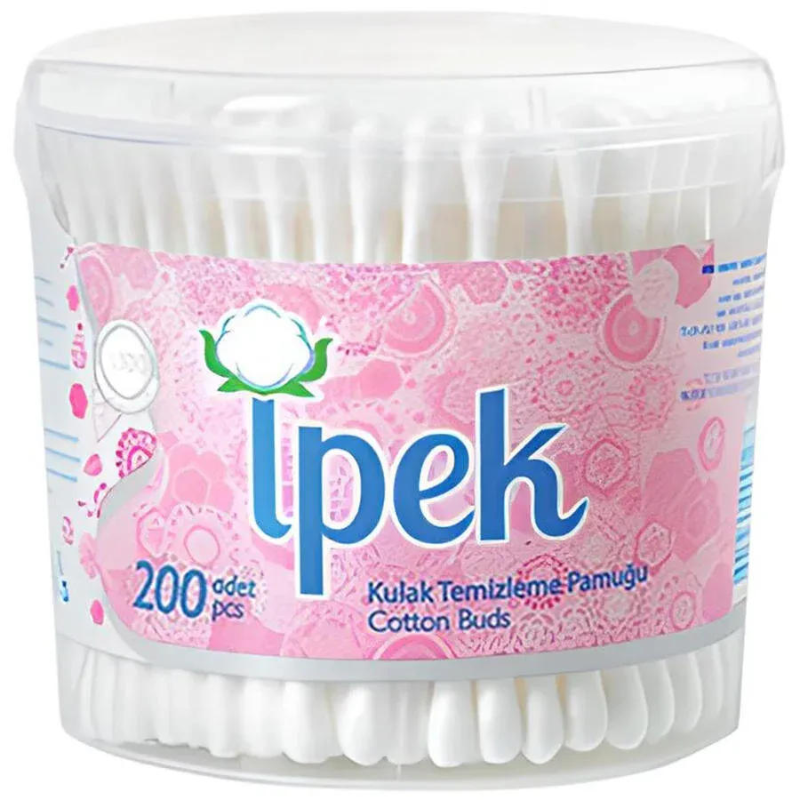İPEK Kulak Temizleme Pamuğu 200 Adet