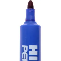 Hi-Text 830 PB Marker Yuvarlak Uç Kalem MAVİ Tekli