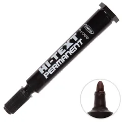 Hi-Text 830 PB Marker Yuvarlak Uç Kalem SİYAH Tekli
