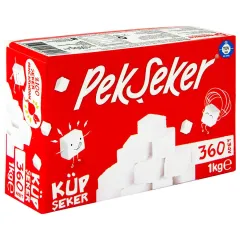 PekŞeker Küp Şeker  1KG 360 Adet