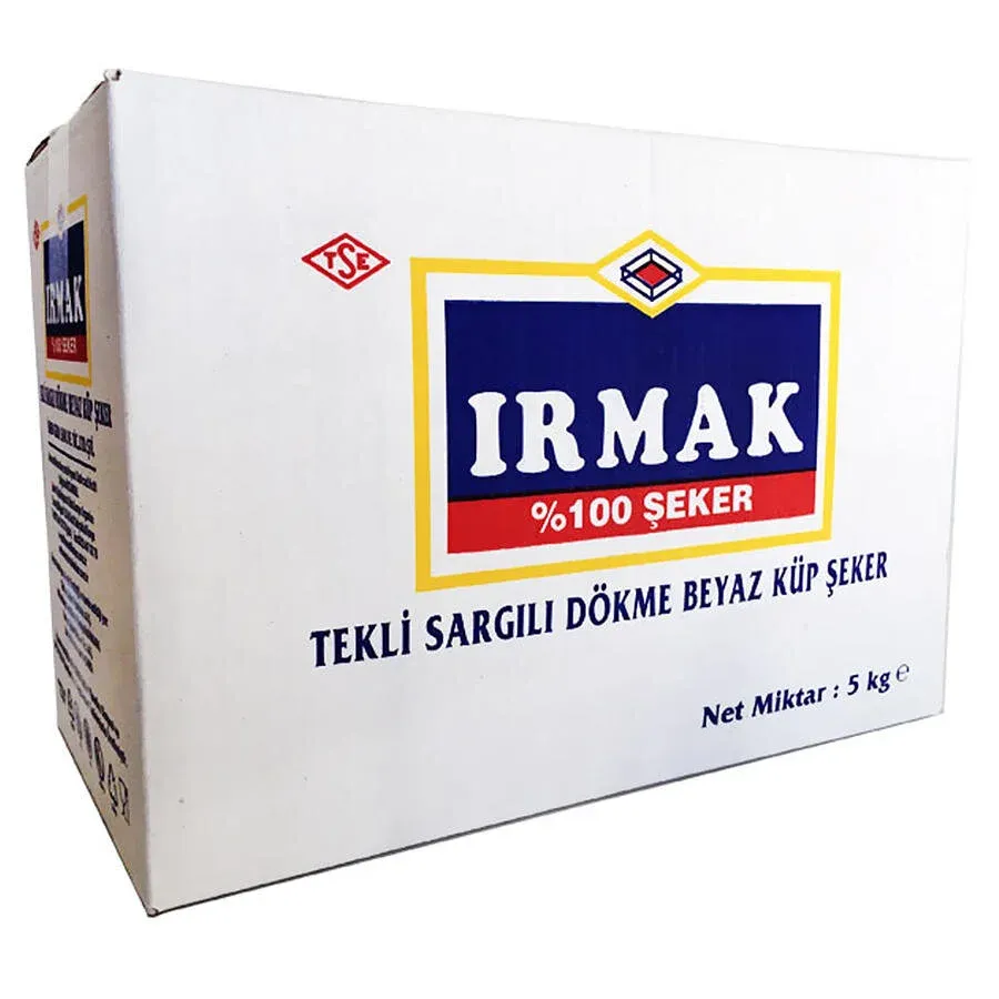 Irmak Küp Şeker Tek Sargılı 5 KG