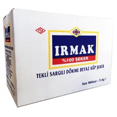 Irmak Küp Şeker Tek Sargılı 5 KG