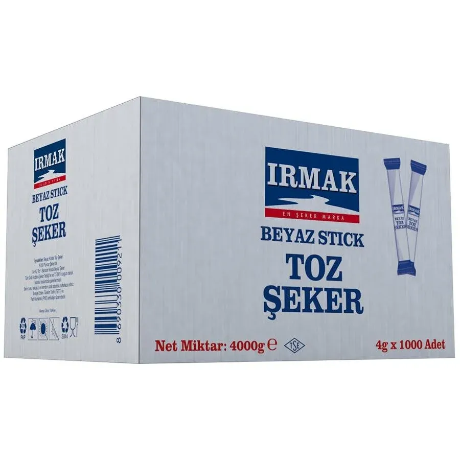 Irmak Stick Şeker 4 kg 1000'li