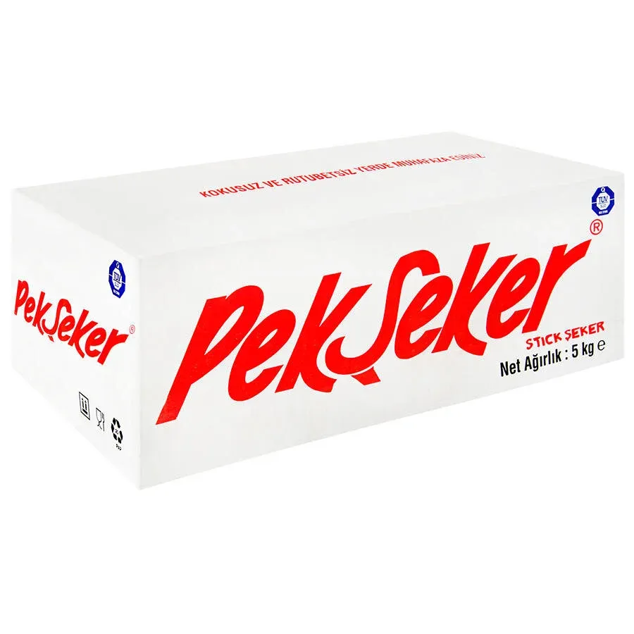 Pekşeker Stick Şeker 5 kg 1250'li
