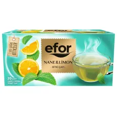 Efor Nane Limon Bitki Çayı 20'li