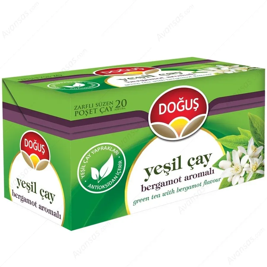 Doğuş Bergamotlu Yeşil Çay 20’li