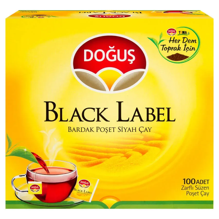 Doğuş Black Label Bardak Poşet Çay 100'lü