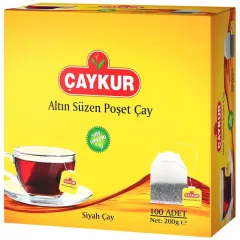Çaykur Siyah Süzen Bardak Poşet Çay 100’lü