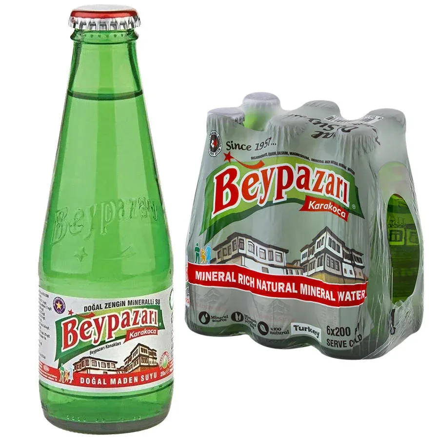 Beypazarı Doğal Maden Suyu Sade 6 x 200 ml