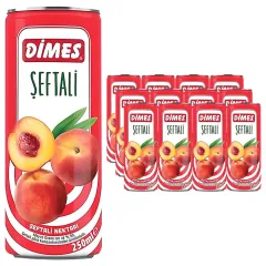 Dimes Meyve Nektarı Şeftali 250 ml 12'li