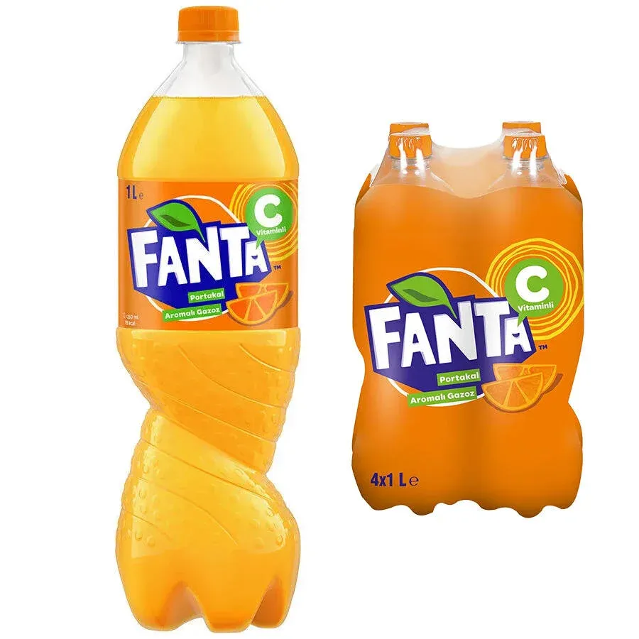 Fanta 1 lt 4'lü