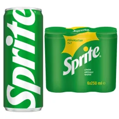 Sprite 250 ml 6'lı