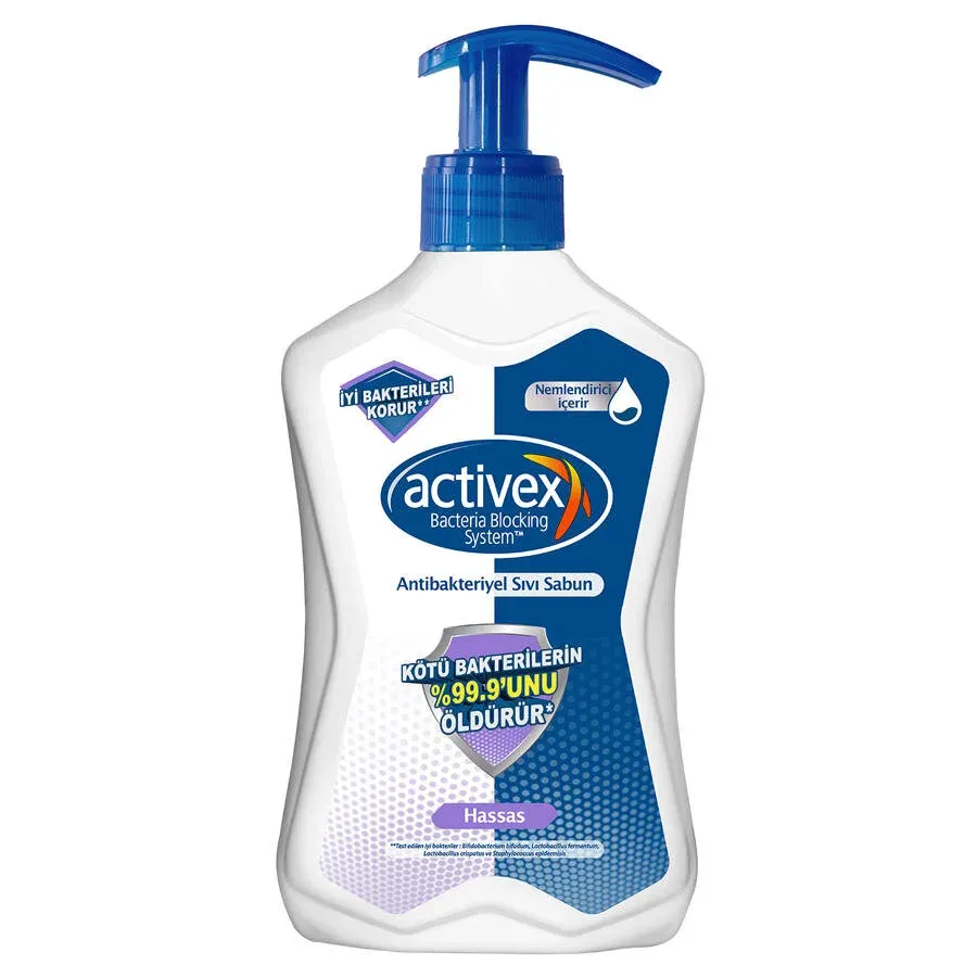 Activex Antibakteriyel Sıvı Sabun Hassas 500 ml