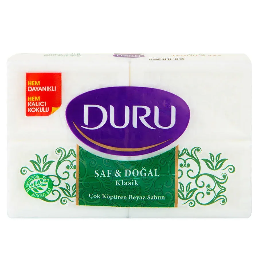 Duru Kalıp Sabun Saf & Doğal Klasik Beyaz Sabun 600 gr