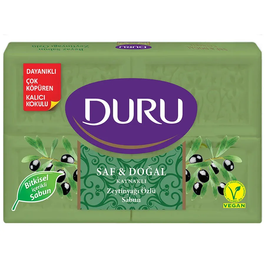 Duru Kalıp Sabun Saf & Doğal Kaynaklı Zeytinyağı Özlü Sabun 600 gr