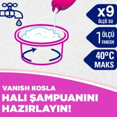 Vanish Halı Şampuanı Elde Yıkama 850 ML