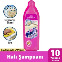 Vanish Halı Şampuanı Elde Yıkama 850 ML