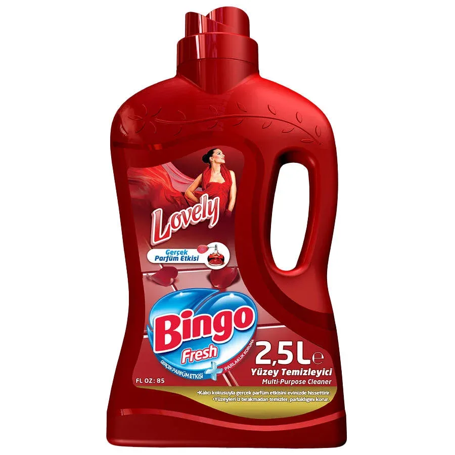 Bingo Fresh Yüzey Temizleyici Lovely 2.5 LT.