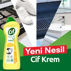 Cif Krem Yüzey Temizleyici Limon 750 ML