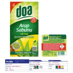 Doa Sıvı Arap Sabunu 1000 ML