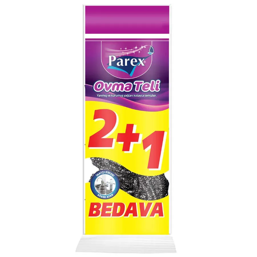 Parex Ovma Bulaşık Teli 2+1