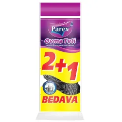 Parex Ovma Bulaşık Teli 2+1