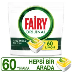 Fairy Hepsi Bir Arada Bulaşık Makinesi Deterjanı 60'lı