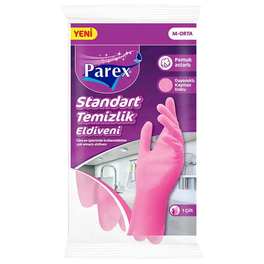 Parex Standart Temizlik Eldiveni M-Orta