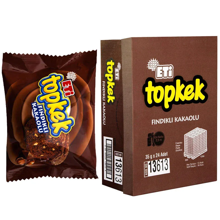 Eti Topkek Kakaolu 35 g 24'lü