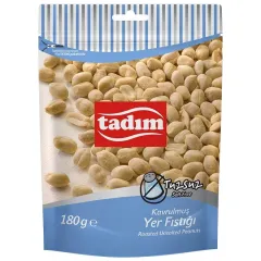 Tadım Kavrulmuş Yer Fıstığı Tuzsuz 180 g