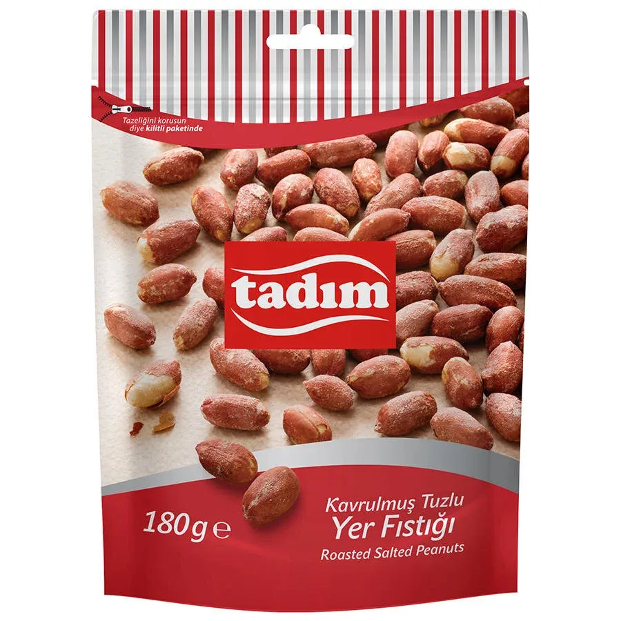Tadım Kavrulmuş Tuzlu Yer Fıstığı 180 gr