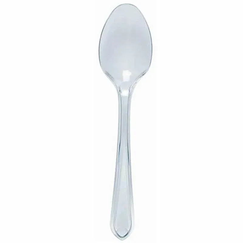 Lüx Plastik Kaşık  100'lü