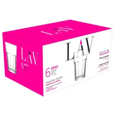 Lav Aras Meşrubat Bardağı 365Cc 6'Lı