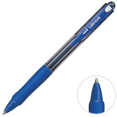 Uni-ball Sn-100 Laknock Micro Tükenmez Kalem 1.0 mm Mavi