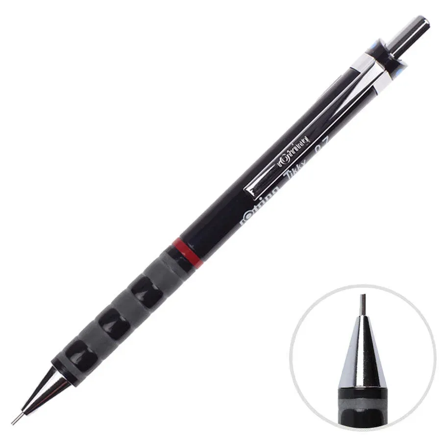 Rotring Tikky Versatil Uçlu Kalem 0.7 mm Siyah