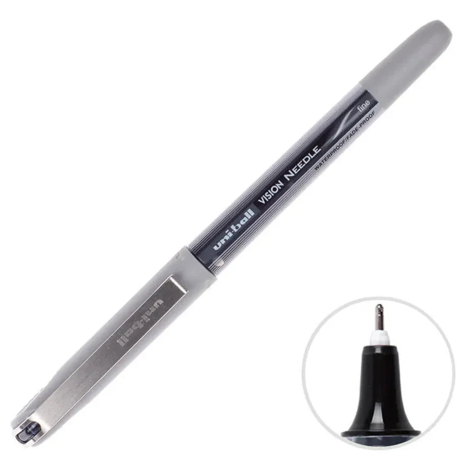 Uni-ball Ub-187S İğne Uç Kalem 0.7 mm Siyah