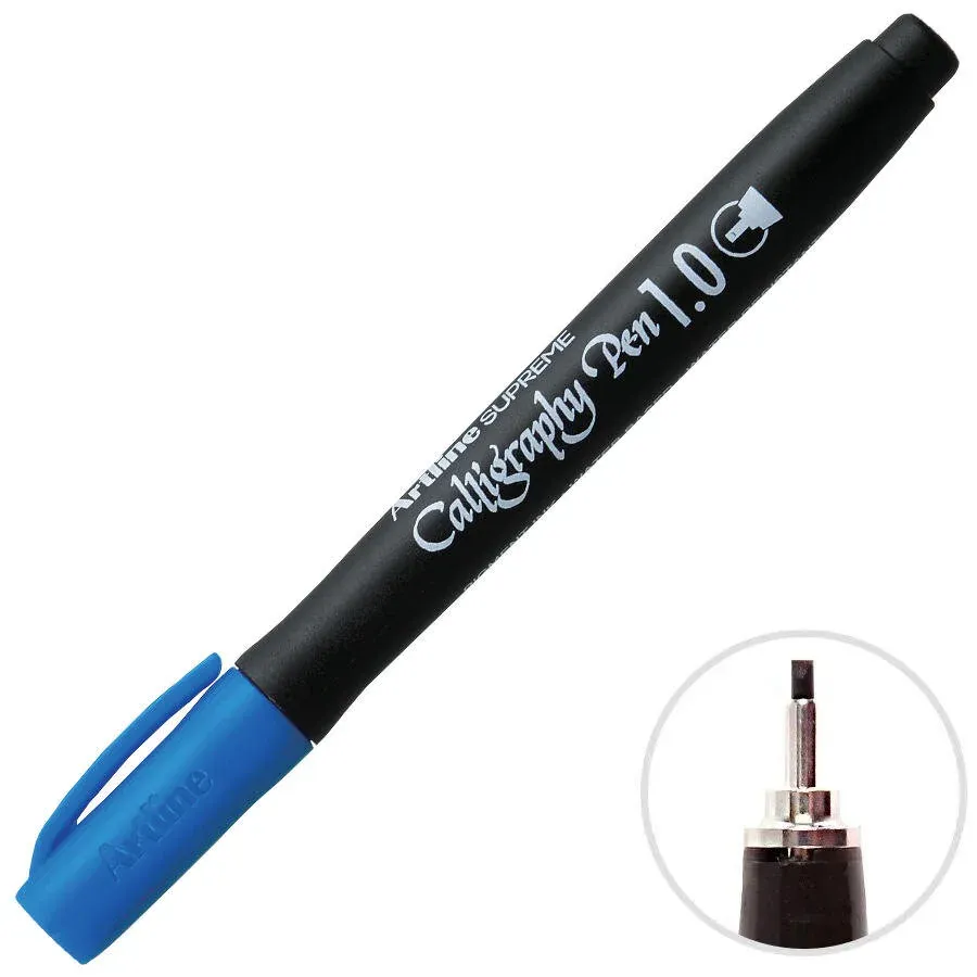 Artline Epf-241 Supreme Kaligrafi Kalemi 1 mm Mavi