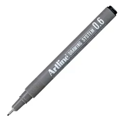 Artline 236 Çizim Kalemi 0.6 mm Siyah