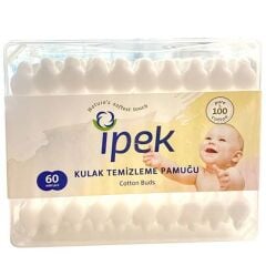 İPEK Kulak Temizleme Pamuğu Bebek 60 Adet